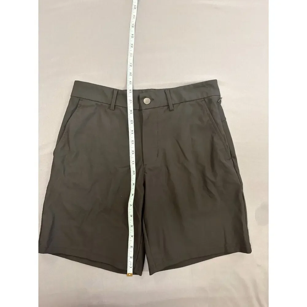 Old Navy Shorts Men's 28 Black Golf Active Tech Hybrid 8 Inseam 4-Way Stretch